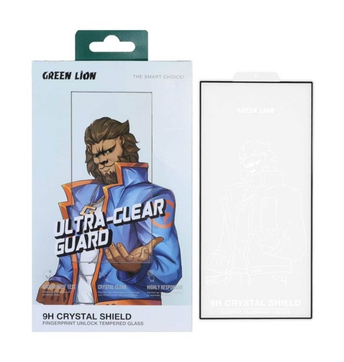 Green Lion 9H Crystal Shield Guard for S24 Ultra