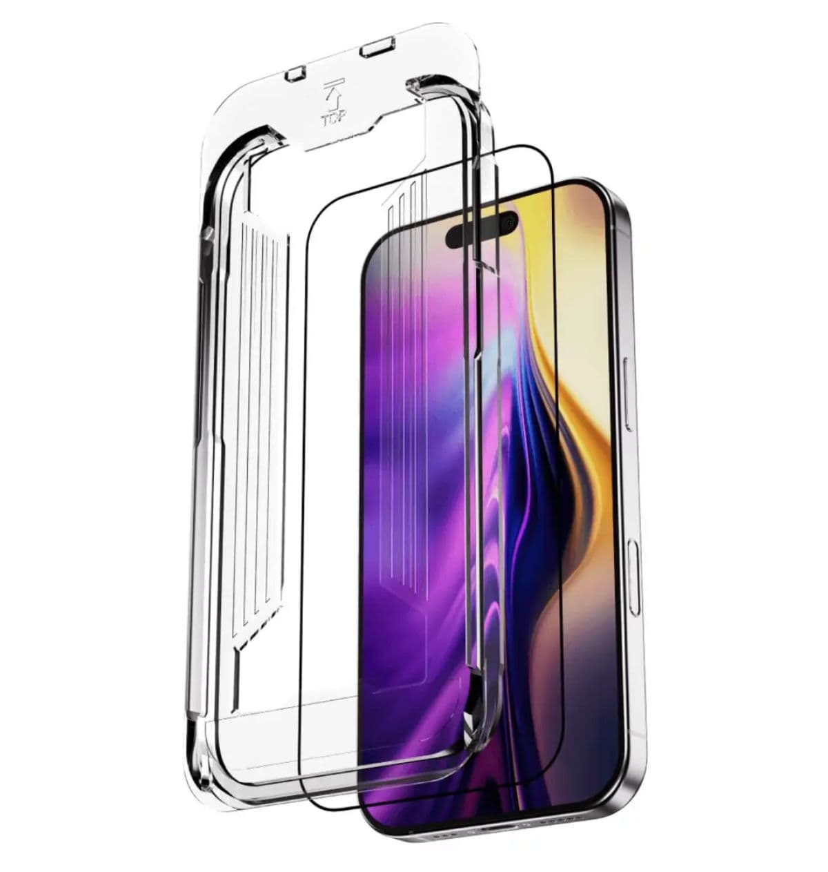 Blupebble Rock Series Graphene Tempered Glass Screen Protector with Applicator 2.5D