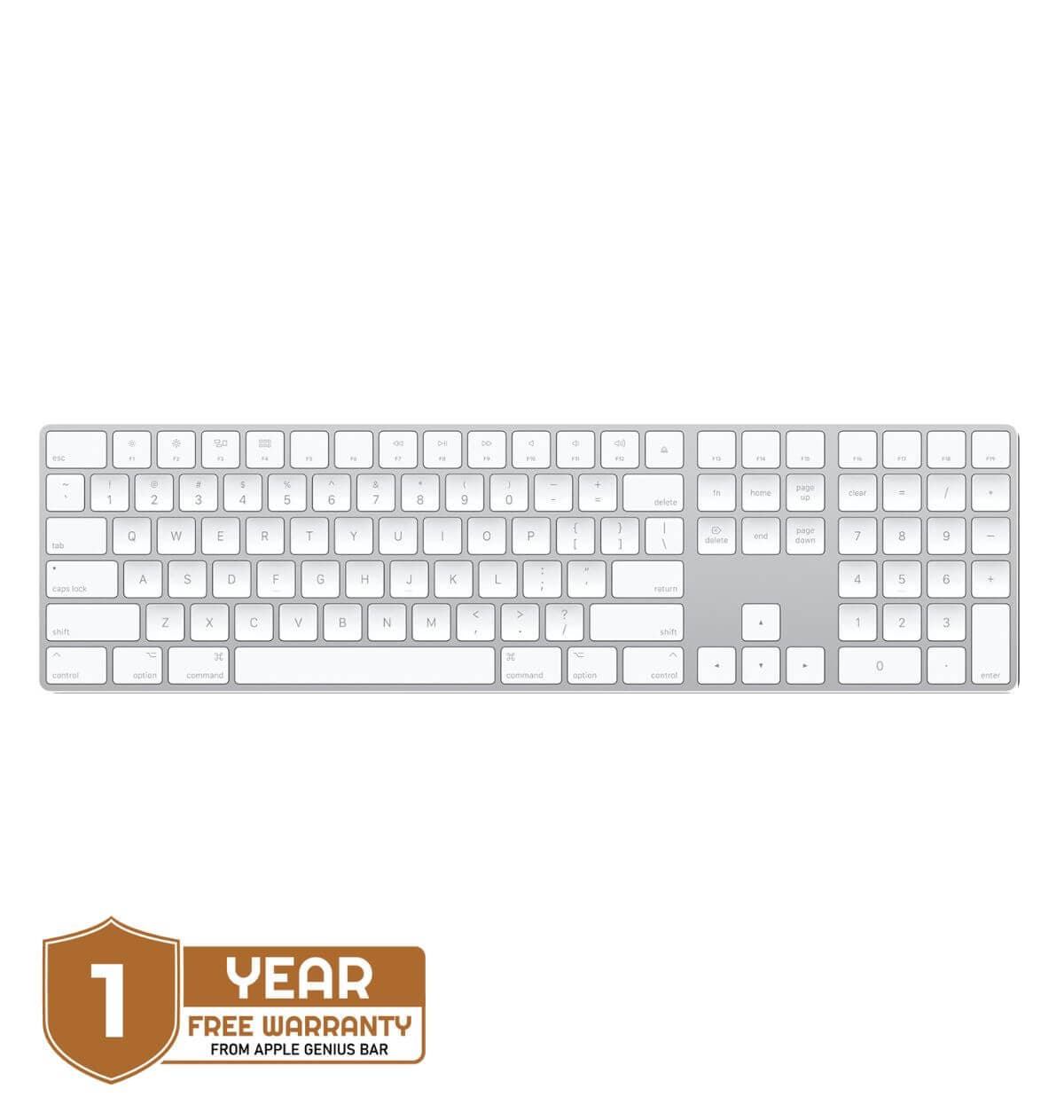 Apple Magic Keyboard with Numeric Keypad