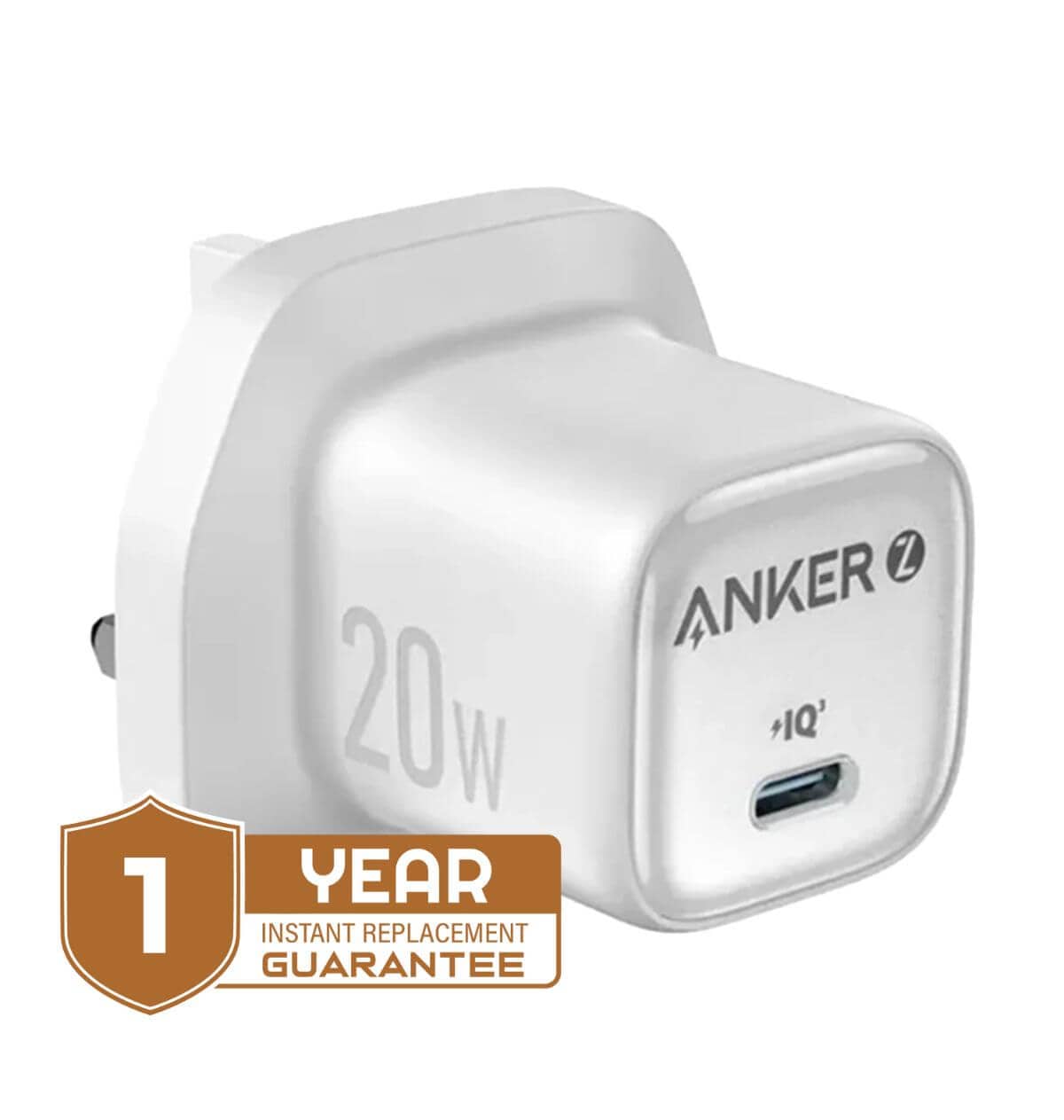 Anker Zolo 20W PD 3.0 3 Pin UK Fast Adapter