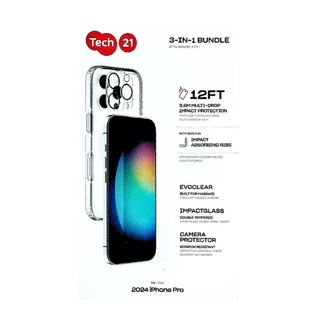Funda Tech21 Evo Clear Para IPhone 13 Pro Max - Mercado Digital